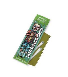 Iluminacion. PAPEL WRAP HEMP NATURAL LION ROLLING CIRCUS