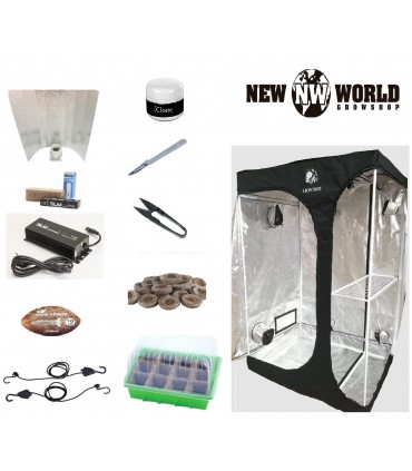 Iluminacion. KIT DE CULTIVO LEC SLM 315W DOBLE APARTADO 1.5X1.2X2