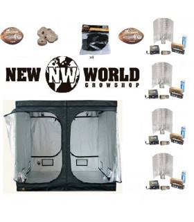 Iluminacion. KIT DE CULTIVO 4 FOCOS LEC 315W SOLUX