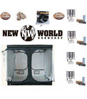 Iluminacion. KIT DE CULTIVO 4 FOCOS LEC 315W INTEGRADO