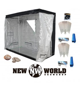 Iluminacion. KIT DE CULTIVO ELECTRONICO SLM 600W 2 FOCOS