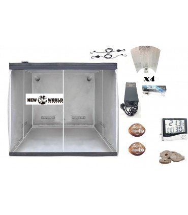 KIT DE CULTIVO 4 FOCOS MAGNÉTICO 600W SIMPLE